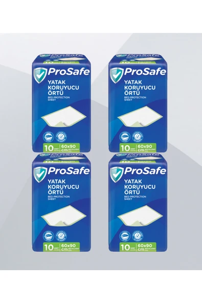 PROSAFE 60 X 90 Cm Yatak Koruyucu Örtü 10x4 Koli Içi: 40 Adet ürün görseli 1