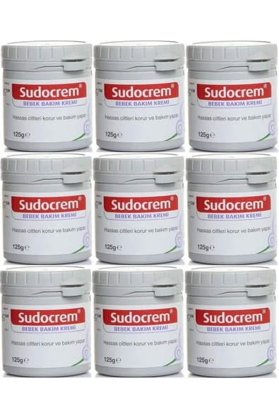 Sudocrem Cilt Bebek Bakım - Pişik Kremi 125GR (9 Lu Set) ürün görseli 1
