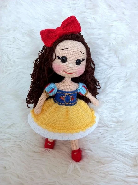 Pamuk Prensesim Amigurumi Organik Oyuncak ürün görseli 1