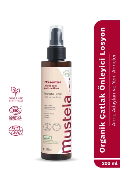 Mustela Çok Amaçlı Temel Bakım Losyonu 200 ml ürün görseli 1