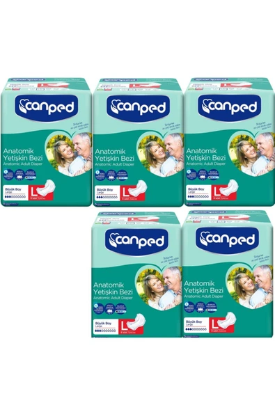 Canped Anatomik Hastabezi Normal Büyük 40 Adet ürün görseli 1