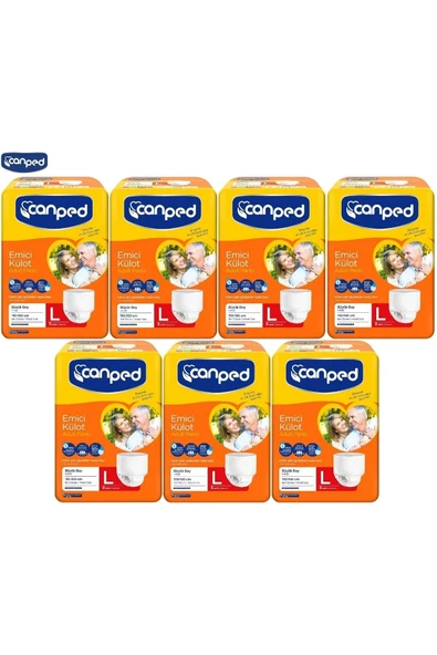 Canped Emici Külot Hasta Bezi Büyük-large 56 Adet (7pk*8) ürün görseli 1