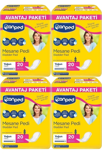 Canped MESANE PEDİ 20 Lİ LARGE (L) 4 ADET ürün görseli 1