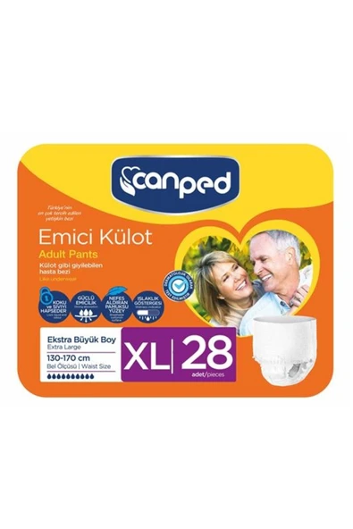 Canped Emici Külot Extra Büyük Boy Xl 28 Adet ürün görseli 1