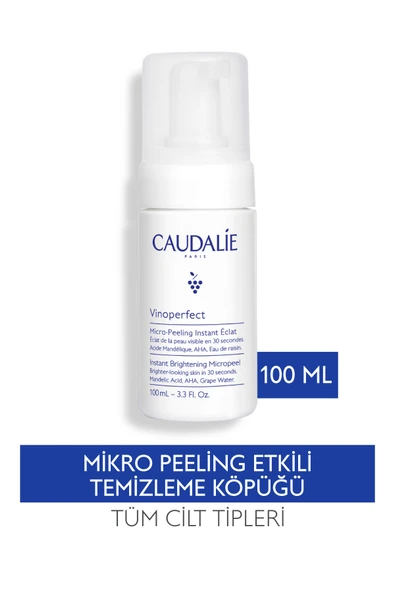 Caudalie Vinoperfect Işıltı Verici Mikro Peeling Temizleme Köpüğü ürün görseli 1