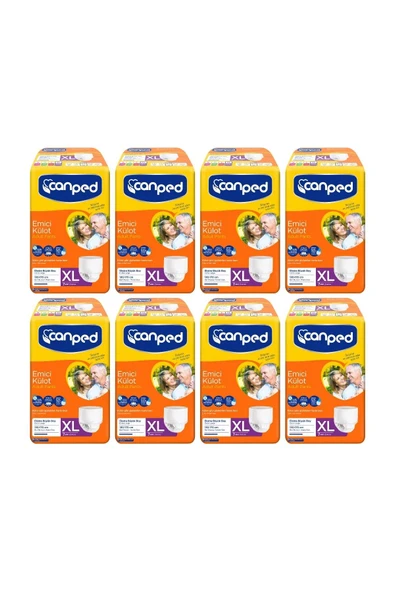 Canped Emici Külot Extra Büyük Boy Large 56 Adet (7X8pk) ürün görseli 1
