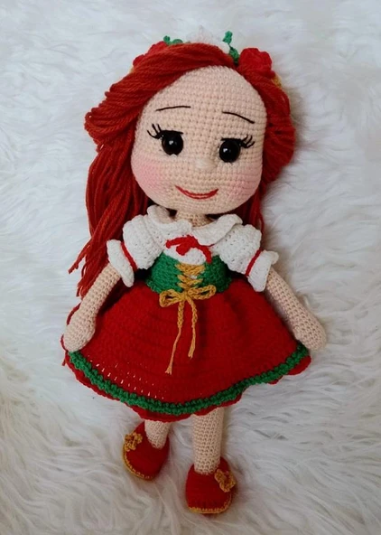 Esin Bebek Amigurumi Organik Oyuncak ürün görseli 1