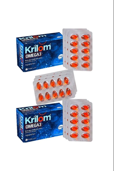 Krilom Omega 3 50 Kapsül 2 Adet ürün görseli 1