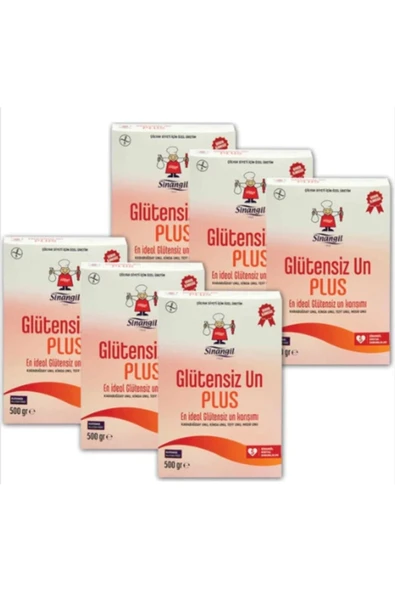 Sinangil 6 Adet Glutensiz Plus Un 500 gr ürün görseli 1