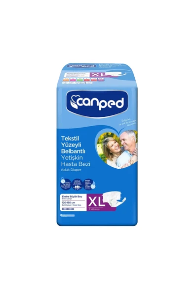 Canped Hasta Bezi Belbantlı Tekstil Extra Large 7'li ürün görseli 1