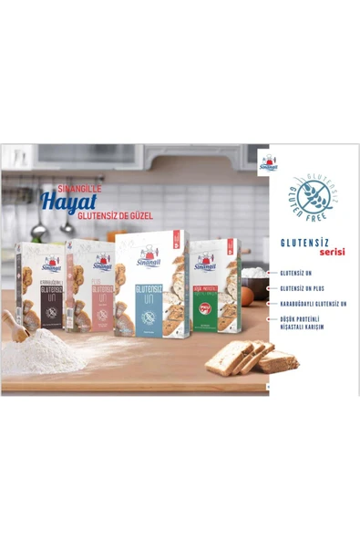 Sinangil Glutensiz Un 1000 gr - Resim 2