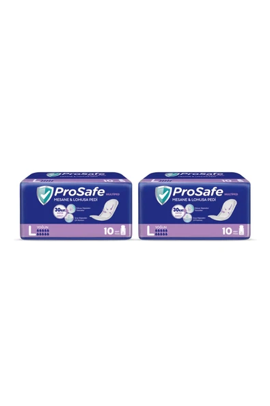 PROSAFE Multiped Lohusa & Mesane Pedi Yoğun Large 10 lu x 2 Adet ürün görseli 1