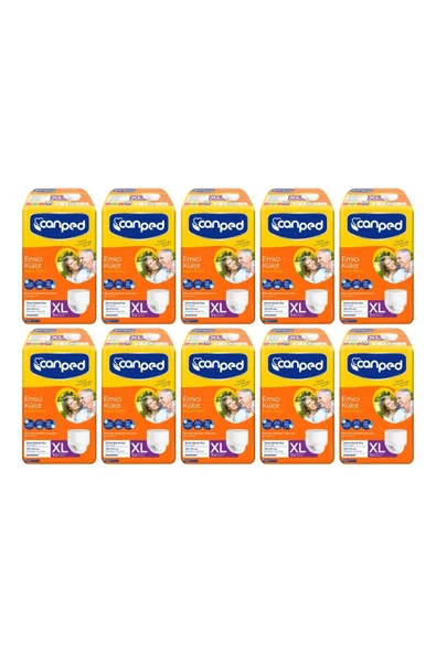 Canped Emici Külot Extra Büyük Boy Large 70 Adet (7X10pk) ürün görseli 1