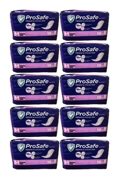 PROSAFE Multiped Lohusa & Mesane Pedi Normal 10 lu x 10 Paket ürün görseli 1