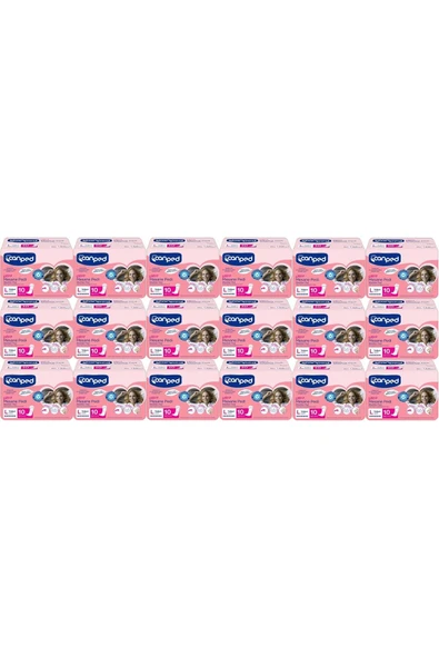 Canped Mesane Pedi Ultra L - Large - Büyük - Yoğun 180 Adet (18PKx10) ürün görseli 1