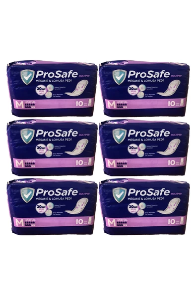 PROSAFE Multiped Lohusa & Mesane Pedi Normal 10 lu x 6 Paket ürün görseli 1