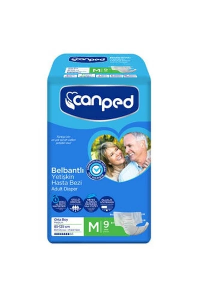 Canped Belbantlı Hastabezi Orta 9'Lu ( 1 ADET ) ürün görseli 1