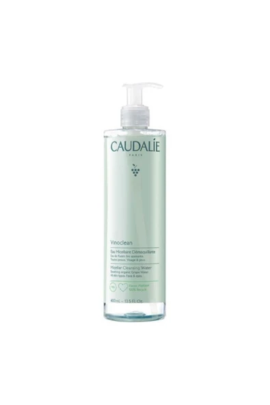 Caudalie Vinoclean Micellar Cleansing Water Misel Temizleme Suyu 400ml ürün görseli 1