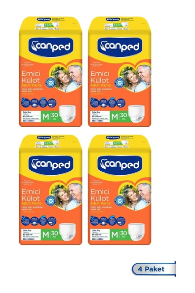 Canped Emici Külot Orta Beden Medium (M) 120 Adet ürün görseli 1