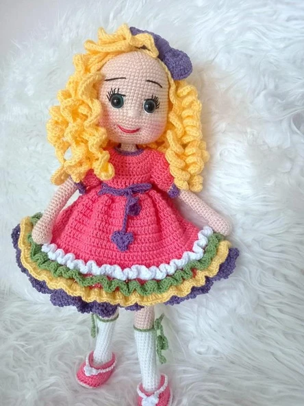 Eda Bebek Amigurumi Organik Oyuncak ürün görseli 1