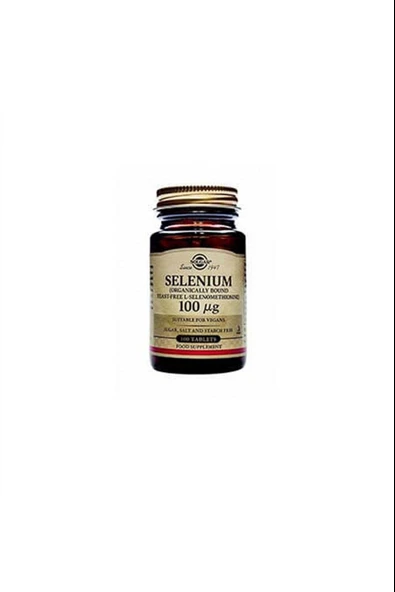 Solgar Selenium 100 mcg 100 Tablet ürün görseli 1