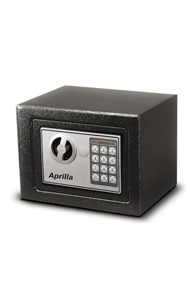 Aprilla ASB-8801 Elektronik Şifreli Anahtarlı Çelik Para Kasası ürün görseli 1