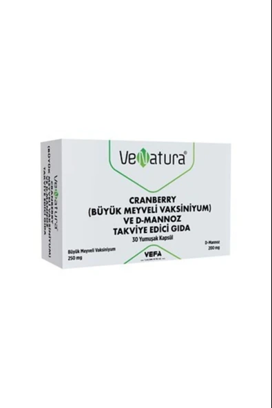 Venatura Cranberry ve D-Mannoz 30 Kapsül ürün görseli 1