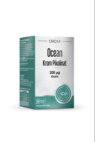 Ocean Krom Pikolinat 20 Mcg 90 Kapsül ürün görseli 1