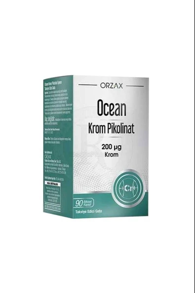Ocean Krom Pikolinat 20 Mcg 90 Kapsül ürün görseli 1