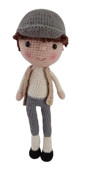 Ali Bebek Amigurumi Organik Oyuncak ürün görseli 1