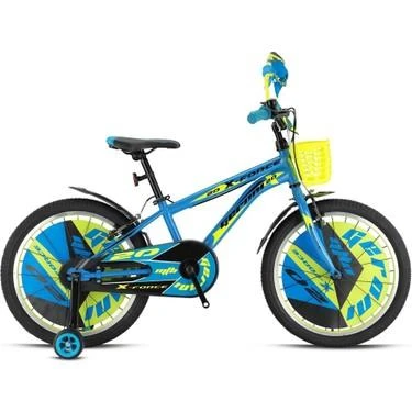 X-FORCE - 16" MTB - 10' - Vitessiz - V.B - Mavi-Siyah/Sarı ürün görseli 1