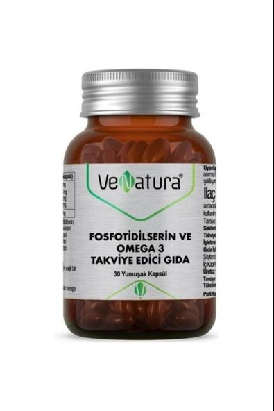 Venatura Fosfotidilserin ve Omega-3 30 Yumuşak Kapsül ürün görseli 1