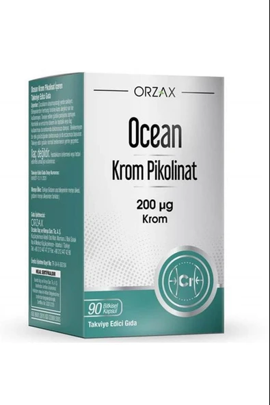 Ocean Krom Pikolinat 20 Mcg 90 Kapsül ürün görseli 1