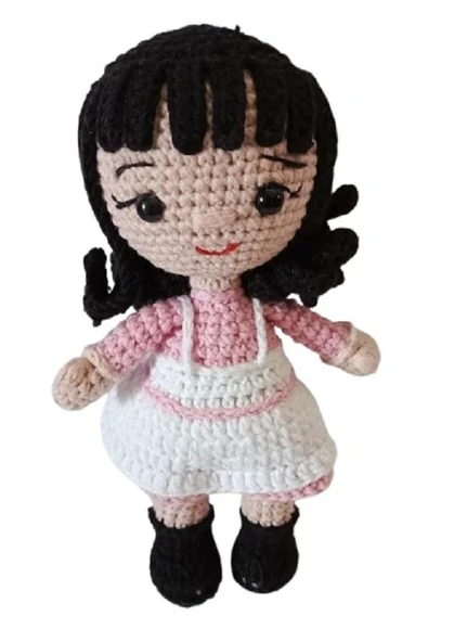 Efuli Bebek Amigurumi Organik Anahtarlık Oyuncak ürün görseli 1