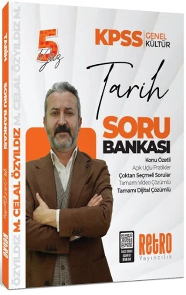 KPSS Genel Kültür Tarih Soru Bankası Retro Yayıncılık ürün görseli 1