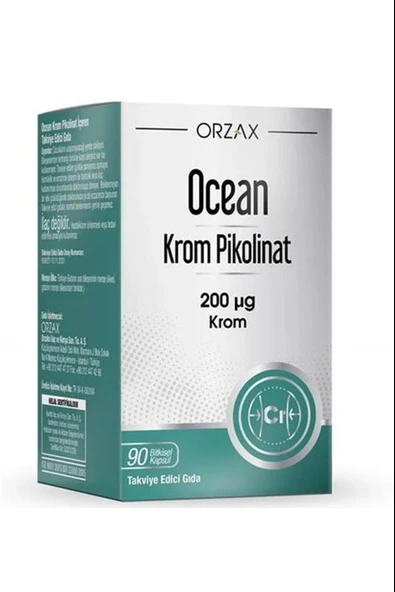 Ocean Krom Pikolinat 20 Mcg 90 Kapsül ürün görseli 1