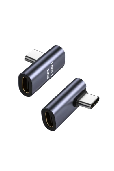 silabor Yan bükümlü Type-c Adaptörü Apple Cihazları ve PD Veri Kablolarıyla Uyumlu, Şarj Dönüştürücü ürün görseli 1