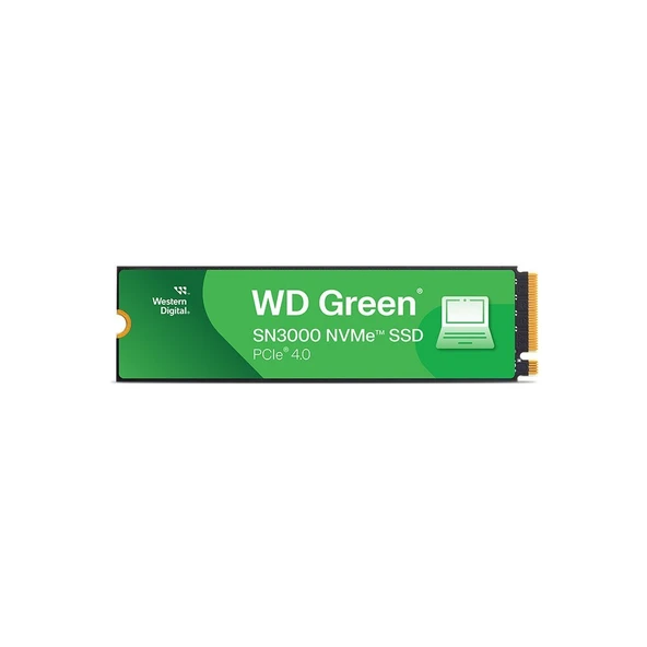 WD Green SN3000 WDS100T4G0E-00CPS0 1 TB 5000mb/s - 4200mb/s Pcıe Gen4 Solid State Drive ürün görseli 1