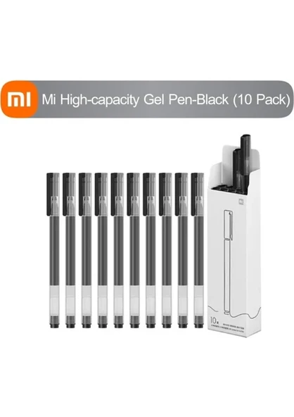 Xiaomi Mi High-Capacity Jel Kalem Siyah (10'lu Paket) Mi Jel ürün görseli 1