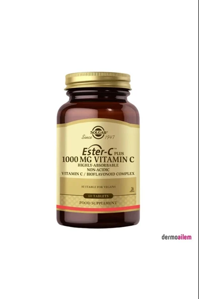 Solgar Ester C Plus 1000 mg 60 Tablet ürün görseli 1
