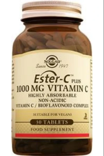 Solgar Ester-C Plus 1000mg 30 Tablet ürün görseli 1