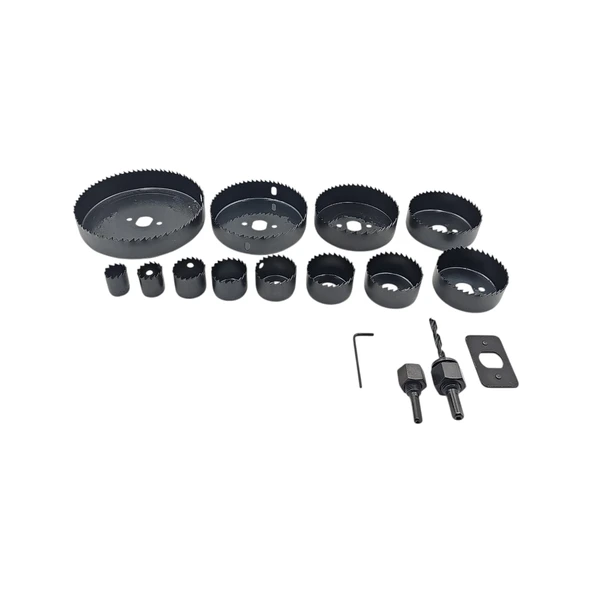 Fixonic Eratool ERA56345 19-127mm Ahşap Panç Seti (16 Parça) ürün görseli 1