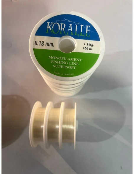 KORELLA 0.18 MM 200 METRE  MİSİNA ürün görseli 1