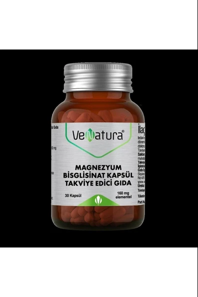 VeNatura Magnezyum Bisglisinat 30 Kapsül ürün görseli 1