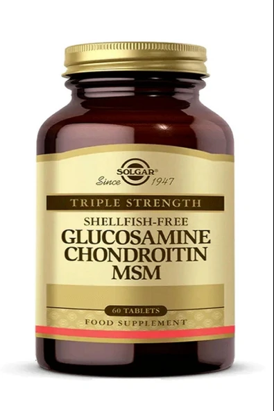 Solgar Glucosamine Chondroitin Msm 60 Tablet - Resim 2