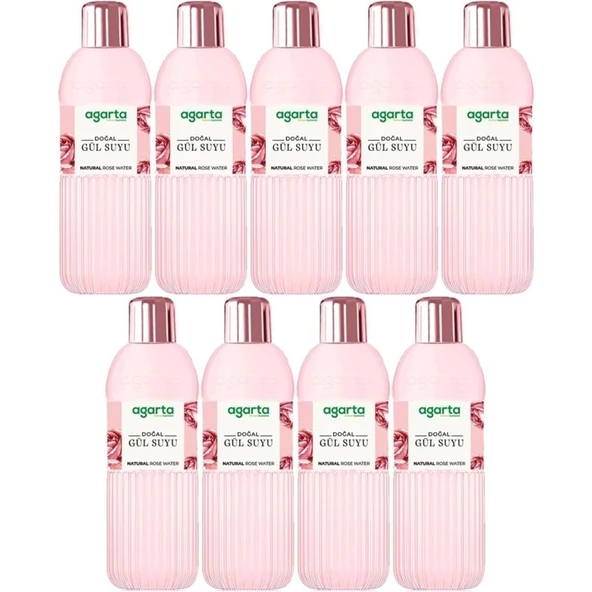 Agarta Doğal Gül Suyu 400ML (9 Lu Set) ürün görseli 1