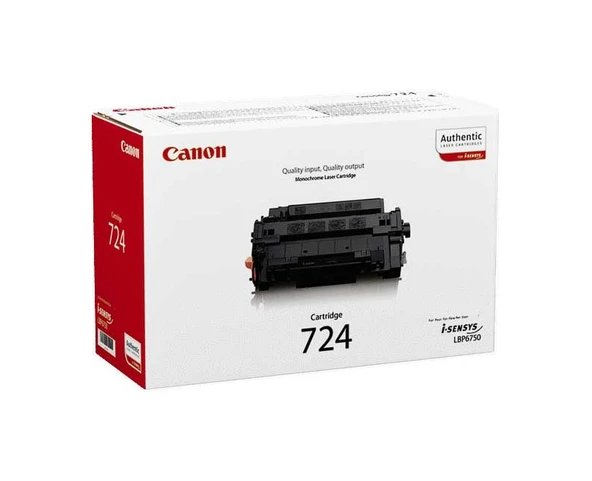 CANON  CRG-724 Toner Kartus ürün görseli 1