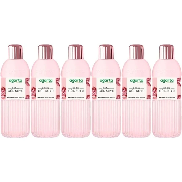 Agarta Doğal Gül Suyu 400ML (6 Lı Set) ürün görseli 1