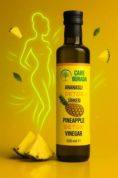 Çare Burada - Ananaslı Detoks Sirkesi 500 Ml ürün görseli 1