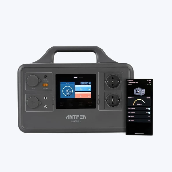 Antfea S1000Pro Taşınabilir Güç Sistemi 1200w ürün görseli 1